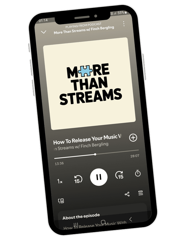 More Than Streams Podcast on Spotify